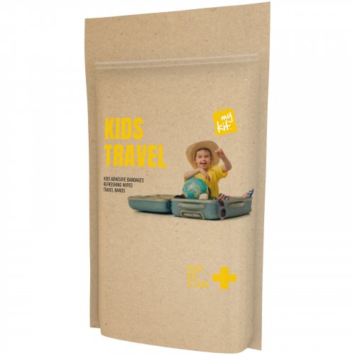 MyKit-lasten matkasetti kartonkipussissa Kraft ruskea, hinta 9,02€