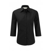 NAISTEN 3/4-HIHAINEN STRETCH KAULUSPAITA Black XS