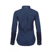 NAISTEN CASUAL TWILL KAULUSPAITA Indigo XS