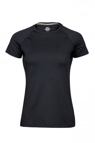 NAISTEN COOLDRY TEE Black S, hinta 26,50€