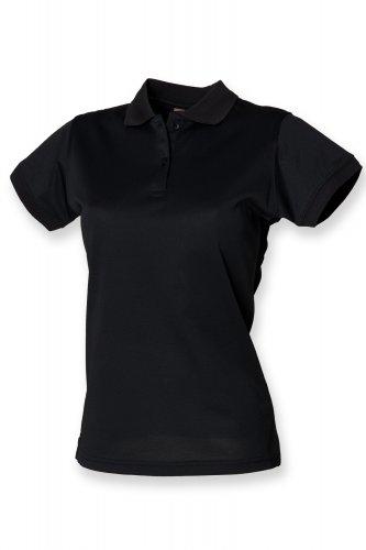 NAISTEN COOLPLUS® PIKEE Black XS, hinta 24,90€