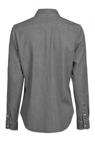 NAISTEN DENIM KAULUSPAITA Denim black S, hinta 81,90€