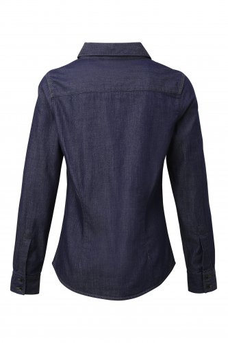 NAISTEN DENIM KAULUSPAITA Indigo Denim XS, hinta 36,90€