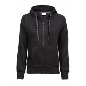 NAISTEN FASHION VETOKETJUHUPPARI Black S