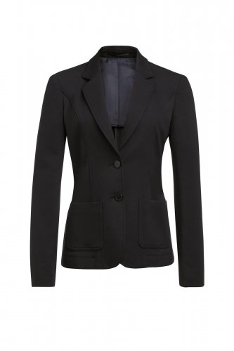 NAISTEN LIBRA SLIM FIT JERSEY STRETCH JACKET Black UK06R / EU34R, hinta 238€