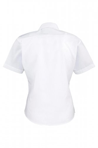 NAISTEN LYHYTHIHAINEN PILOTTIKAULUSPAITA White XS, hinta 30,50€