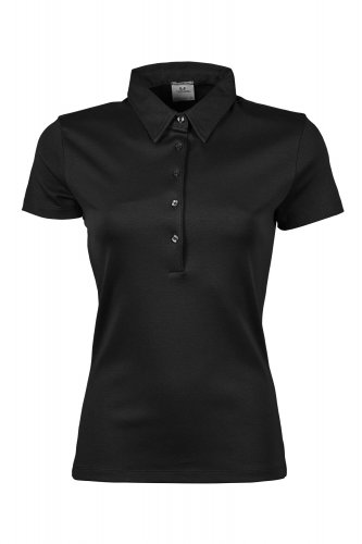 NAISTEN PIMA COTTON PIKEE Black S, hinta 45,50€