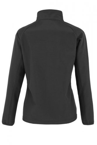 NAISTEN RECYCLED PAINETTAVA HENGITTÄVÄ SOFTSHELL-TAKKI Black XS, hinta 29€