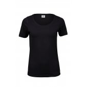 NAISTEN STRETCH TEE Black S
