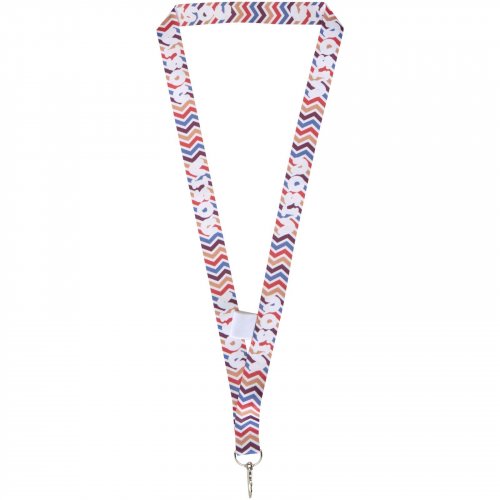 Neve sublimaatiopainettu kaulanauha lenkillä Valkoinen, hinta 2,06€