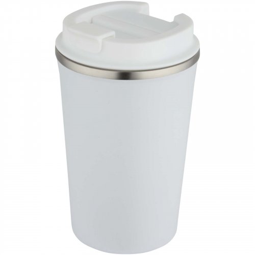 Newport 350 ml:n tuplaseinäinen, tyhjiöeristetty, ruostumattomasta teräksestä valmistettu kahvimuki Valkoinen, hinta 7,94€