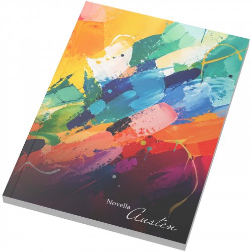 Novella Austen A5-kokoinen pehmeäkantinen muistikirja – 100 viivoitettua arkkia Valkoinen, hinta 4,50€