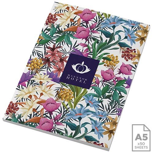 Novella Austen pehmeäkantinen A5-muistivihko, 50 arkkia Valkoinen, hinta 3,38€