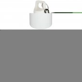 Oregon 750 ml:n RCS-sertifioidusta kierrätetystä muovista valmistettu vesipullo jousihaalla Valkoinen