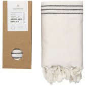 Originalhome kierrätetty kangas – 85 x 175 cm Off white