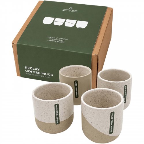 Originalhome Reclay 150 ml -kahvimukisetti Valkoinen, hinta 49,06€