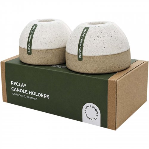 Originalhome ReClay -illalliskynttilänjalkasetti Valkoinen, hinta 25,20€