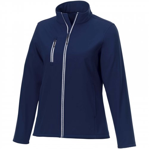 Orion softshell-takki naisten GRS-kierrätysmateriaalista valmistettu Navy, hinta 45,38€