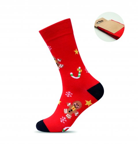 Pari joulusukkia M SOC MEDIUM, hinta 2,70€