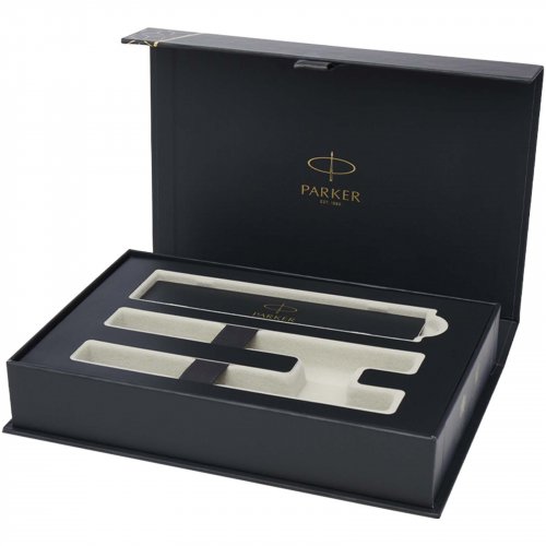 Parker IM Essentials -rollerball- ja kuulakärkikynäsetti – hopea Musta, hinta 66,08€