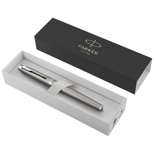 Parker IM-kuulamustekynä (musta muste) Hopea, hinta 35,26€