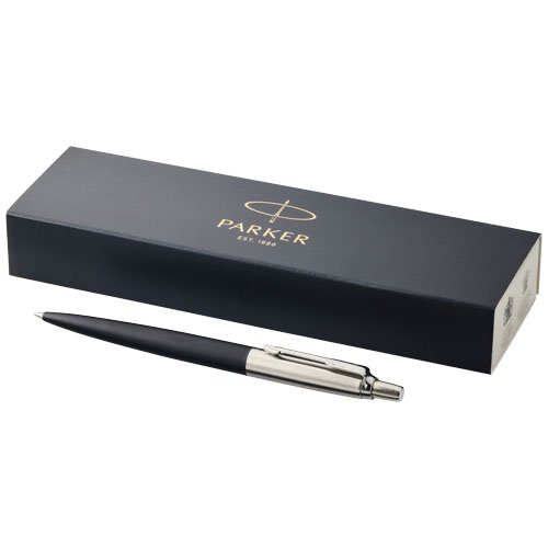 Parker Jotter Bond Street-kuulakärkikynä (sininen muste) Musta Hopea, hinta 24,70€