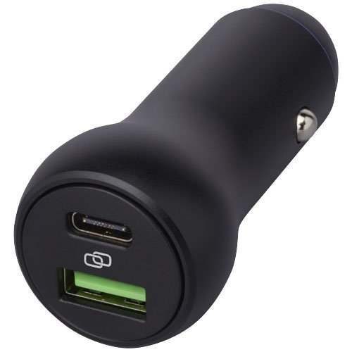 Pilot 55 W USB-C/USB-A -kaksoislaturi autoon Musta, hinta 13,98€