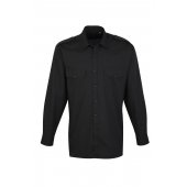 PITKÄHIHAINEN PILOTTIKAULUSPAITA Black S