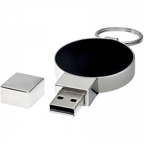 Pyöreä valaiseva USB Musta Hopea Valkoinen, hinta 9,66€