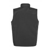 RECYCLED PAINETTAVA HENGITTÄVÄ SOFTSHELL-LIIVI Black S