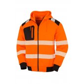 RECYCLED ROBUST SAFETY VETOKETJUHUPPARI Fluorescent Orange S