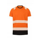RECYCLED SAFETY T-PAITA Fluorescent Orange S/M