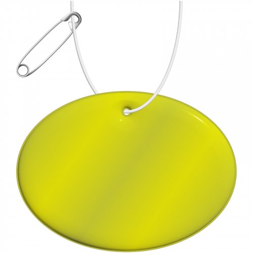 RFX™ H-12 PVC roikkuva heijastin, pyöreä, koko L Neonkeltainen, hinta 1,26€