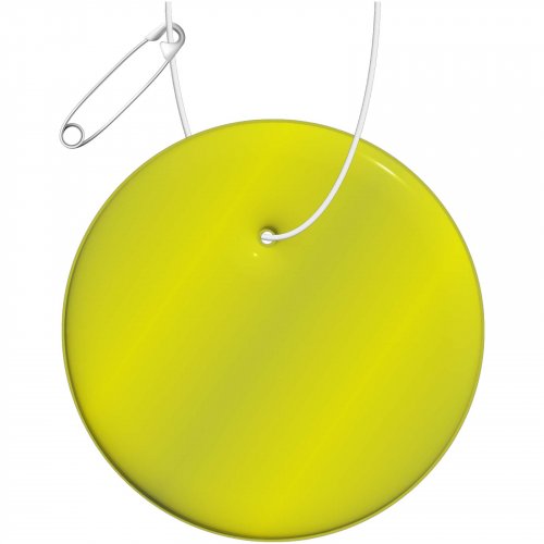RFX™ H-16 pyöreä kevyt PVC-heijastin Neonkeltainen, hinta 0,96€