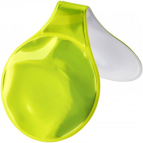 RFX™ M-10 pyöreä heijastava PVC-magneetti, pieni Neonkeltainen, hinta 2,98€
