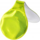 RFX™ M-10 pyöreä heijastava PVC-magneetti, pieni Neonkeltainen