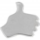 RFX™ S-12 PVC heijastava tarra, peukalo Valkoinen