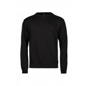 RIBBED INTERLOCK COLLEGE Black S