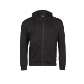 RIBBED INTERLOCK VETOKETJUHUPPARI Black S