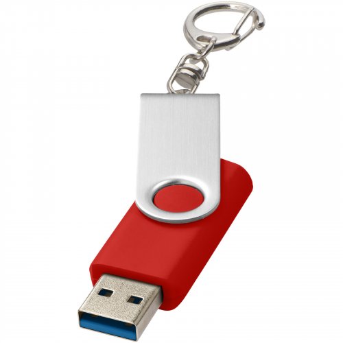 Rotate USB 3.0 avaimenperällä Kirkkaanpunainen, hinta 13,60€