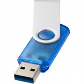 Rotate USB 3.0 läpikuultava Sininen