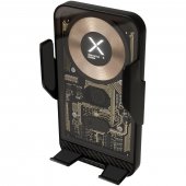 SCX.design V40 15 W:n langaton autolaturi/puhelinteline Musta