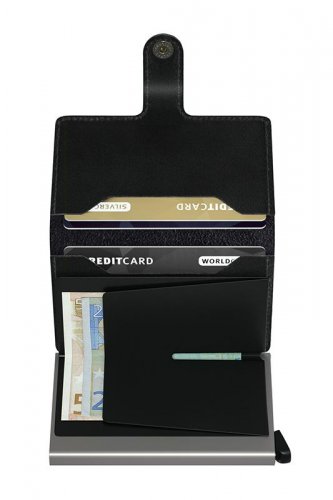 SECRID MINIWALLET LOMPAKKO Original Black, hinta 57€