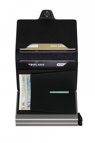 SECRID TWINWALLET LOMPAKKO Original Black, hinta 81€