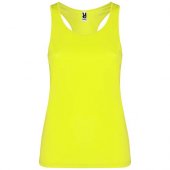 Shura naisten urheilutoppi Fluorikeltainen