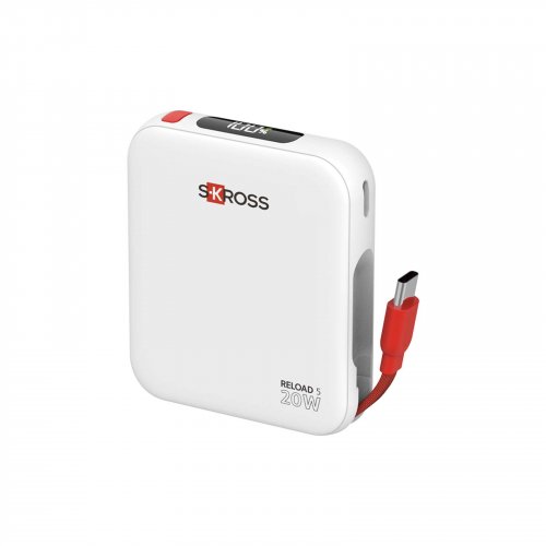 SKROSS® Reload 5000 mAh -varavirtalähde Valkoinen, hinta 33,48€