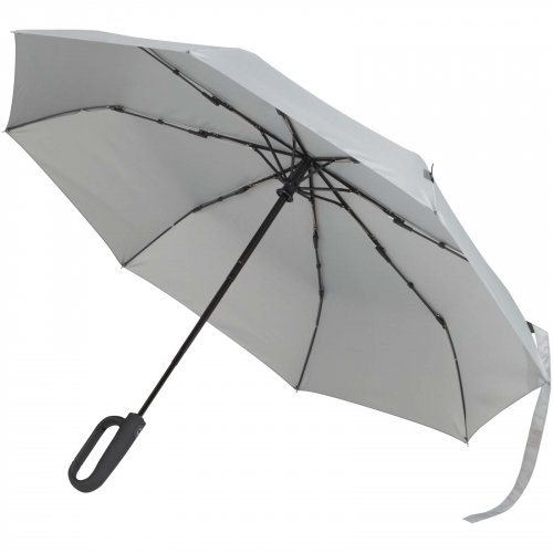 SMART 21 taitettava RPET-sateenvarjo Vaaleanharmaa, hinta 11,70€