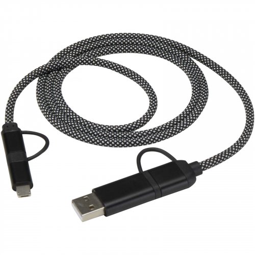 SMART 65 W, 100 cm, RCS-sertifioitu magneettinen 5-in-1-latauskaapeli Musta, hinta 10,52€