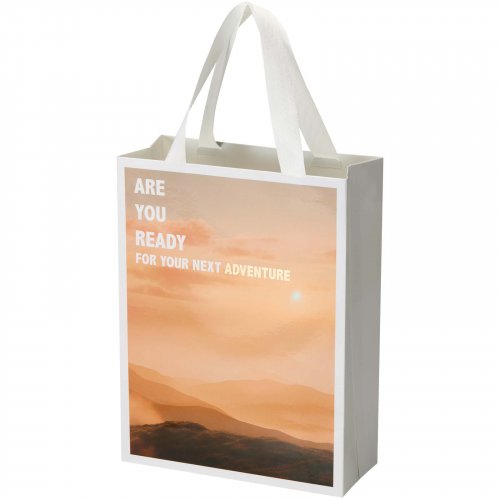 Smartfold 230 g/m² -paperikassi, narukahvat ja mattalaminointi – 24 x 10 x 32 cm Valkoinen, hinta 5,48€