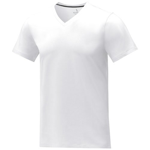 Somoto miesten lyhythihainen v-aukkoinen t-paita Valkoinen, hinta 3,98€